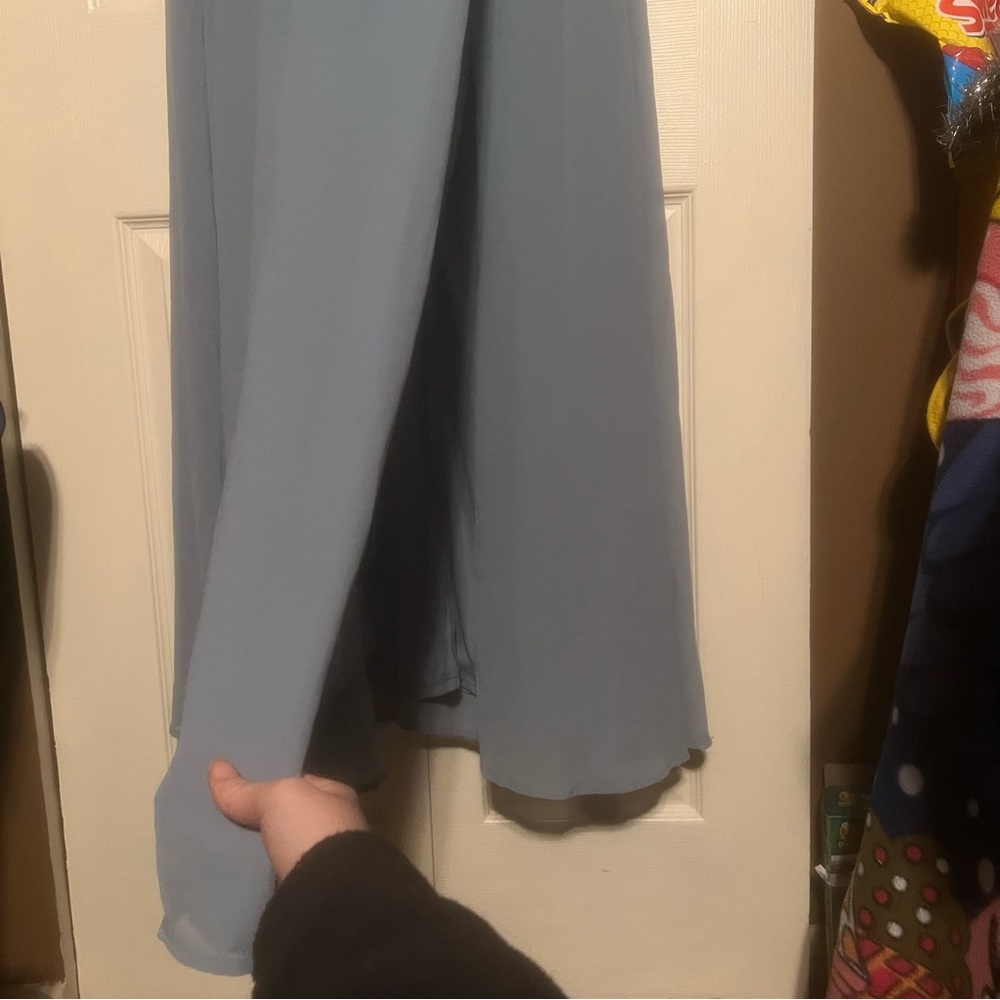 Lulu’s Heavenly Hues Light Blue Maxi Dress XS NEW - Picture 6 of 11